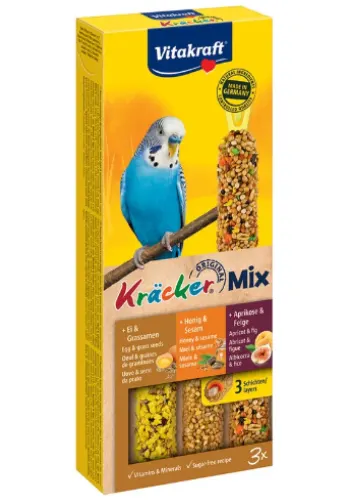 Vitakraft Baton Perus Trio Mix Ou/Caise/Miere 3 buc 90 g