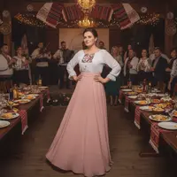 Rochie Traditionala stilizata Vladuta 2