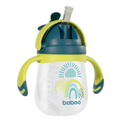 Cana Baboo cu tetina din silicon Lagoon Fiesta 240 ml, 9 luni+