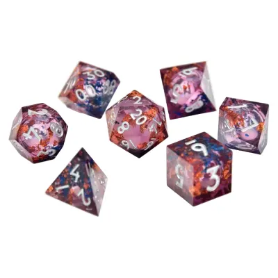 Set 7 zaruri CritStones Liquid Core - Fey Mist