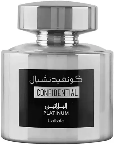 Lattafa Apă de parfum Confidential Platinum, 100 ml