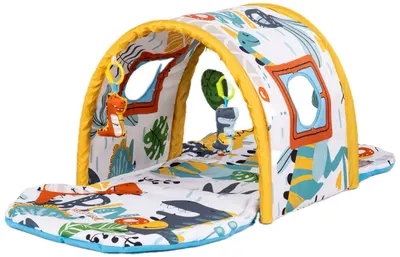 Saltea de gimnastică Chipolino - Casă cu tunel