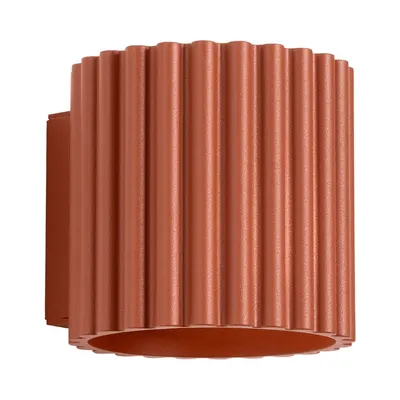 Aplică de perete portocalie ø 10 cm Zora – Sollux