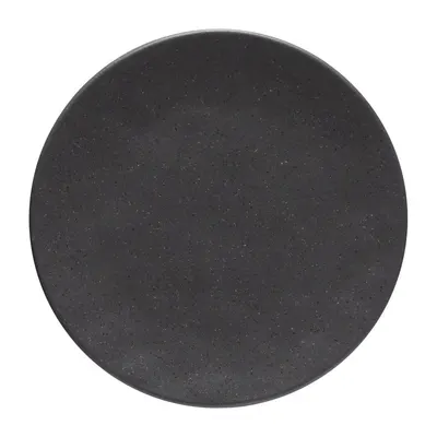 Farfurie neagră/gri pentru desert din gresie ø 22 cm Roda – Costa Nova
