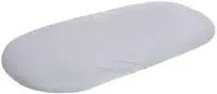 Cearșaf pentru pătuț Sensillo - Gri, 90 х 40 cm
