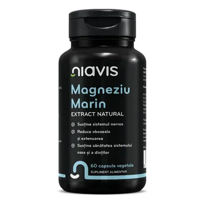 Magneziu Marin Extract Natural 60 cps, Niavis