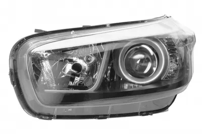 Far Stanga (3 H7 PY21W, electric, cu motor) potrivit KIA CEE D, PRO CEE D 01.15-06.18