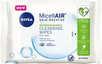 Nivea Servetele demachiante cu apa micelara, 25 buc., asortiman