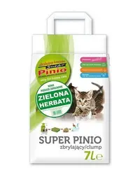 BENEK Super Pinio nisip pentru litiera, cu ceai verde 7 L