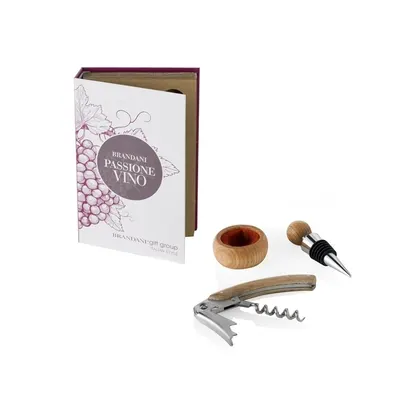 Set 3 accesorii pentru vin - Stainless Steel Story Wine