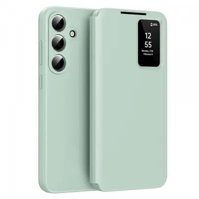 Husa pentru Samsung Galaxy S26 Plus S947, Techsuit, SmartView, Verde