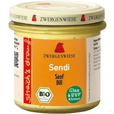 Crema Tartinabila cu Mustar si Marar fara Gluten Ecologica/Bio 135g
