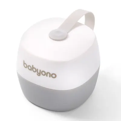 Babyono Soother Box NATURAL NURSING alb nou
