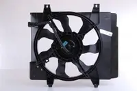Ventilator radiator (cu carcasa) potrivit KIA PICANTO I 1.0 1.1 04.04-09.11