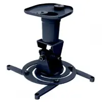 Suport Proiector TECHLY ICA-PM 100BK, de tavan, reglabil (Negru)