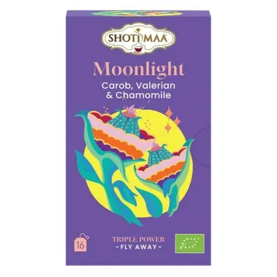 Ceai fly away - moonlight - carob, valeriana si musetel bio 16dz x 2g 32g Shotimaa