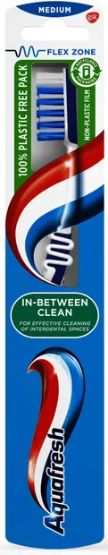 Aquafresh Periuţă de dinţi In between clean, medium