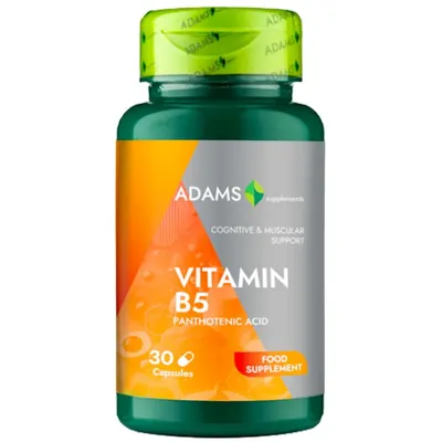 Vitamin B5 Panthotenic Acid 30cps