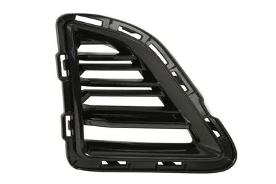 Grila bara fata stanga potrivit CHEVROLET CAMARO dupa 2011 - (SS style, plastic, crom/negru)