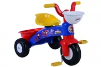 Tricicleta pentru copii, Spidey, varsta 1-3 ani, cos transport pe ghidon, greutate maxima admisa 25 kg