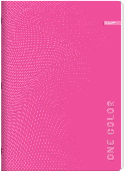 Caiet Ilijanum One Color - A4, 52 coli , rânduri largi, sortiment