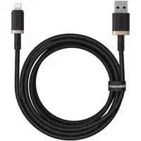Cablu Date si Incarcare USB-A - Lightning Baseus Dura Series, 18W, 1m, Auriu P10377801U01-00