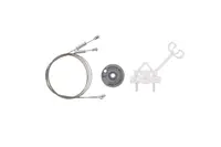 Set reparatie macara geam dreapta potrivit CITROEN NEMO, NEMO/MINIVAN; FIAT FIORINO/MINIVAN, QUBO; PEUGEOT BIPPER, BIPPER TEPEE dupa 2007 - (set)