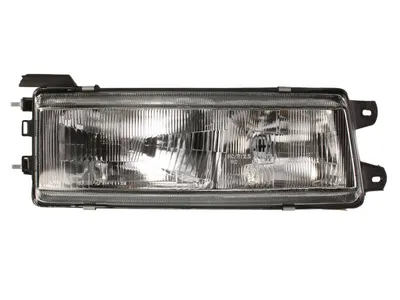 Far fata Dreapta (H1/H4, mecanic, fara motoras, culoare insert: argintiu) potrivit MITSUBISHI COLT III, LANCER IV