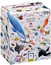 Puzzle pentru copii Banana Panda din 200 de piese - Animale din ocean