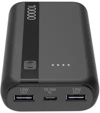 Baterie portabilă Cellularline - Essence Entry, 10000 mAh, negru