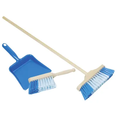Set mătură, perie și făraș pentru copii