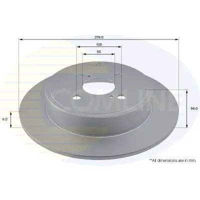 Disc frana COMLINE ADC01116