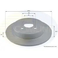 Disc frana COMLINE ADC01116