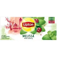 Ceai infuzie Lipton Melissa & Cirese, 20 buc, 24g Engros