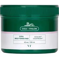 Dischete cu toner pentru exfoliere blanda Cica Mild, 60 bucati, VT Cosmetics