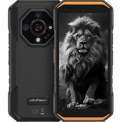 Telefon rugged Ulefone Armor X32 Pro, 5G, 5.65 90Hz, 8GB RAM, 256GB, NFC, Android 15, Orange