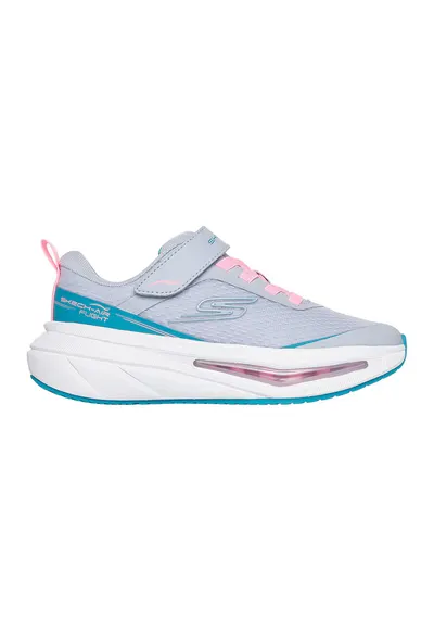 Pantofi sport Skech-Air 5.0 cu talpa wedge - Albastru azur/Albastru petrol