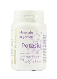 Potasiu Organic, 40g, Aghoras