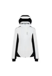 Jacheta schi dama Two-Tone - Alb/Negru