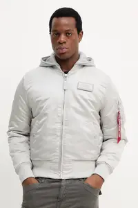 Alpha Industries geacă bomber MA-1 Zip Hood Backprint Bomber