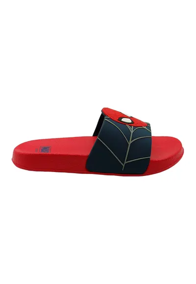Papuci cu model Spiderman - Rosu/Bleumarin