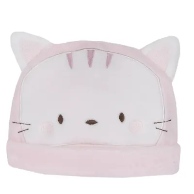 Caciulita bebe Chicco din velur, Roz, 00882-63MFCI