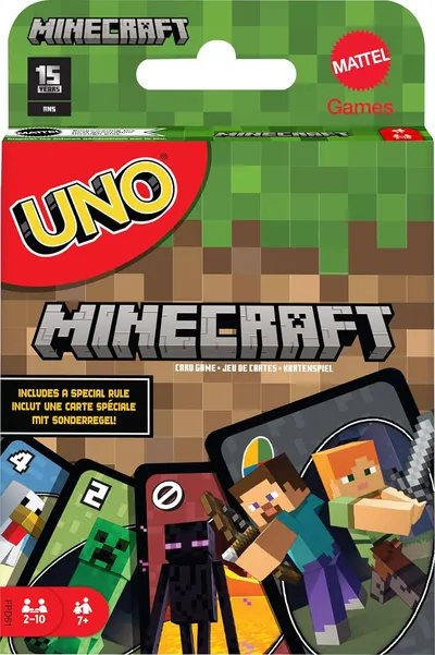 Cărți de joc UNO - Minecraft