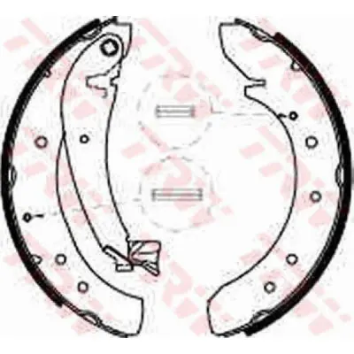 Set saboti frana TRW GS8546