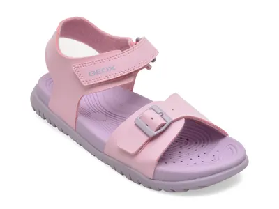 Sandale GEOX roz, J35HQA, din piele ecologica