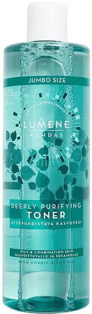 Lumene Puhdas Tonic purifiant și matifiant pentru față, 400 ml