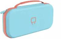 Husă Venom - Neon Carry Case, albastru (Nintendo Switch 1/2)