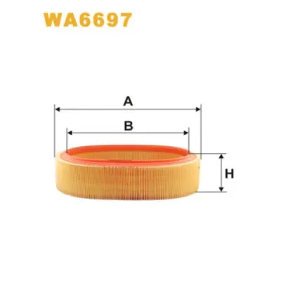 Filtru aer WIX FILTERS WA6697
