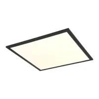 Plafonieră neagră LED 44.5x44.5 cm Beta – Reality