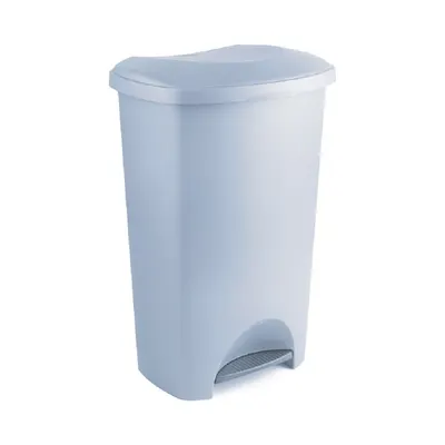 Coș de gunoi din plastic reciclat Addis Eco Range, 50 l, gri